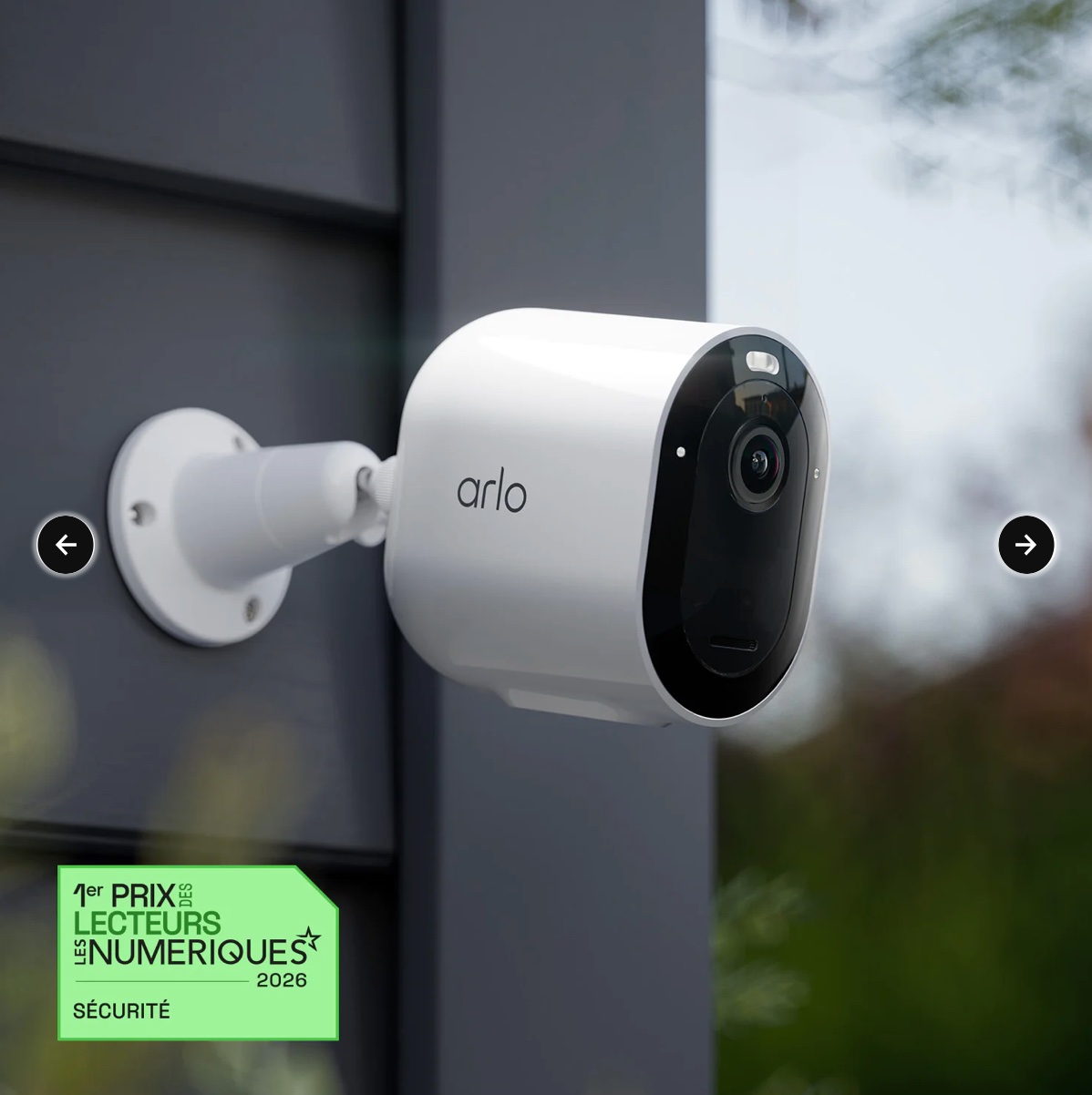 Arlo Pro 5 caméra WiFi haut de gamme